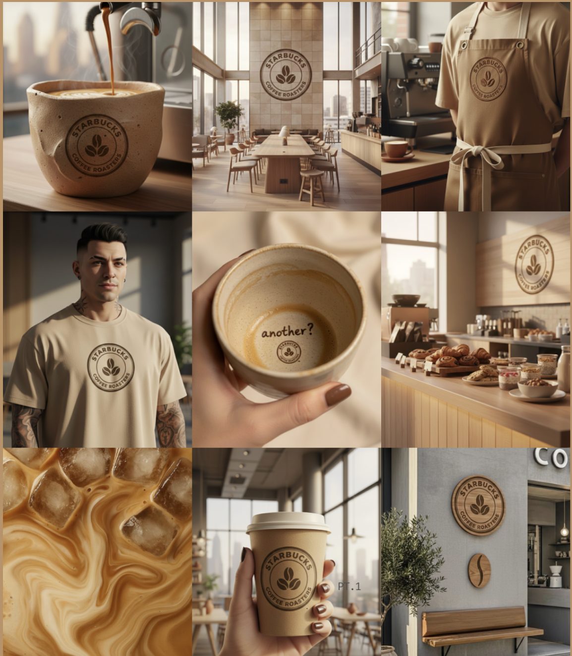 Starbucks rebranding concept